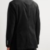 Double-Breasted Cotton-Blend Corduroy Suit Jacket - BK