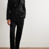 Double-Breasted Cotton-Blend Corduroy Suit Jacket - OU