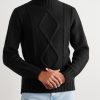Intarsia Cashmere Rollneck Sweater - FR Intarsia Cashmere Rollneck Sweater - FR