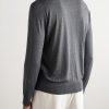 Silk and Cotton-Blend Rollneck Sweater - BK Silk and Cotton-Blend Rollneck Sweater - BK