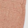 Straight-Leg Pleated Herringbone Wool and Cashmere-Blend Trousers - CU
