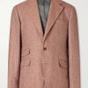 Herringbone Wool and Cashmere-Blend Blazer