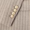 Striped Cashmere and Silk-Blend Suit Jacket - CU Striped Cashmere and Silk-Blend Suit Jacket - CU