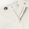 Straight-Leg Pleated Cotton Trousers - E1 Straight-Leg Pleated Cotton Trousers - E1