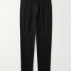 Tapered Pleated Cotton-Corduroy Trousers