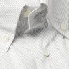 Slim-Fit Button-Down Collar Pinstriped Cotton-Poplin Shirt - CU Slim-Fit Button-Down Collar Pinstriped Cotton-Poplin Shirt - CU