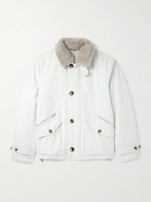 Shearling-Trimmed Shell Jacket Shearling-Trimmed Shell Jacket