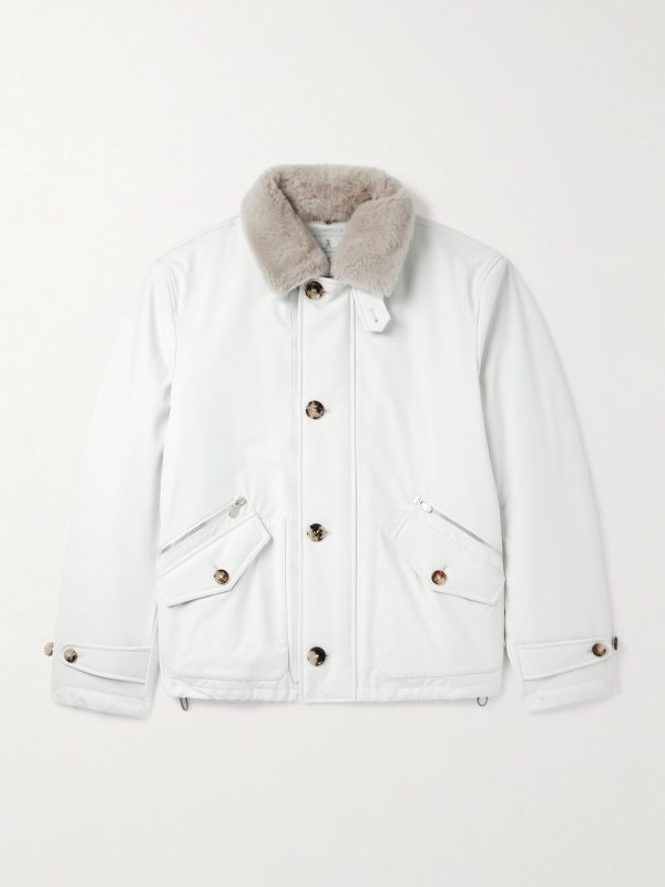 Shearling-Trimmed Shell Jacket Shearling-Trimmed Shell Jacket