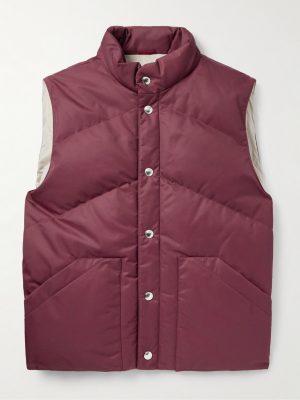 Quilted Shell Down Gilet Quilted Shell Down Gilet