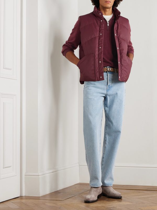Quilted Shell Down Gilet - OU Quilted Shell Down Gilet - OU