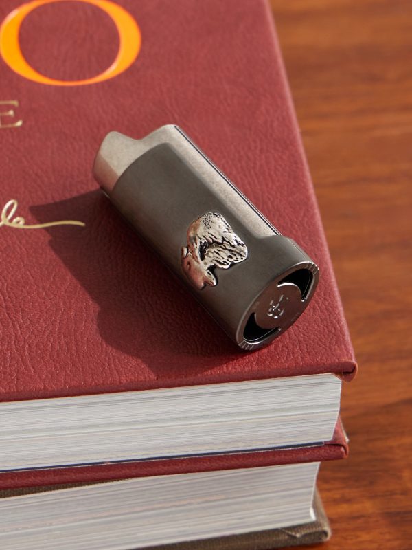 + Yellowstone Artemis Burnished Silver Lighter Case - CU + Yellowstone Artemis Burnished Silver Lighter Case - CU