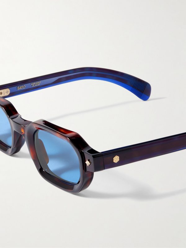 Vega Ad-1 Square-Frame Tortoiseshell Acetate Sunglasses - CU Vega Ad-1 Square-Frame Tortoiseshell Acetate Sunglasses - CU