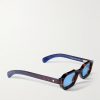 Vega Ad-1 Square-Frame Tortoiseshell Acetate Sunglasses - FR Vega Ad-1 Square-Frame Tortoiseshell Acetate Sunglasses - FR