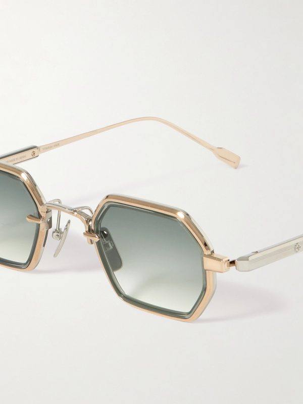 Hadar-T Square-Frame Titanium Sunglasses - CU