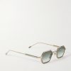 Hadar-T Square-Frame Titanium Sunglasses - FR