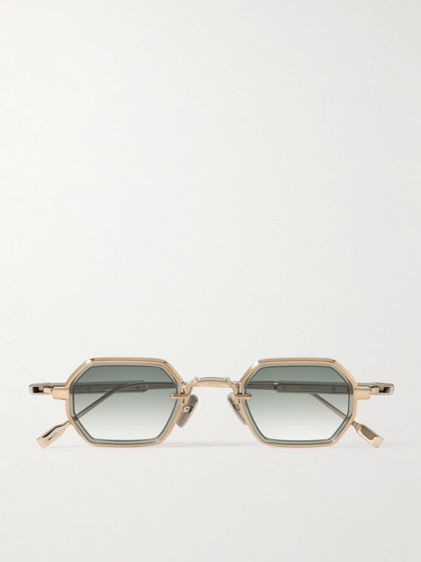 Hadar-T Square-Frame Titanium Sunglasses