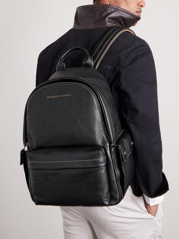 Full-Grain Leather Backpack - E3 Full-Grain Leather Backpack - E3