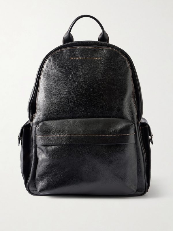 Full-Grain Leather Backpack Full-Grain Leather Backpack