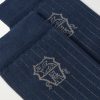 Logo-Jacquard Cotton Socks - CU Logo-Jacquard Cotton Socks - CU