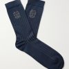 Logo-Jacquard Cotton Socks Logo-Jacquard Cotton Socks