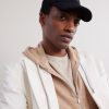Logo-Embroidered Suede Cap - FR Logo-Embroidered Suede Cap - FR