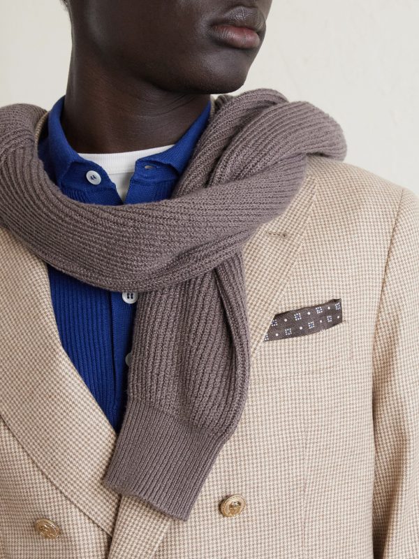 Printed Silk Pocket Square - FR Printed Silk Pocket Square - FR