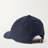 Logo-Embroidered Linen Baseball Cap - BK Logo-Embroidered Linen Baseball Cap - BK