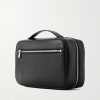 Leather Wash Bag - BK
