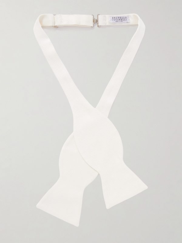 Self-Tie Silk-Twill Bow Tie - E1 Self-Tie Silk-Twill Bow Tie - E1