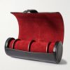Textured-Leather Watch Roll - E1 Textured-Leather Watch Roll - E1