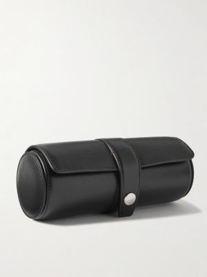 Textured-Leather Watch Roll Textured-Leather Watch Roll