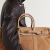 Suede Weekend Bag - E2 Suede Weekend Bag - E2