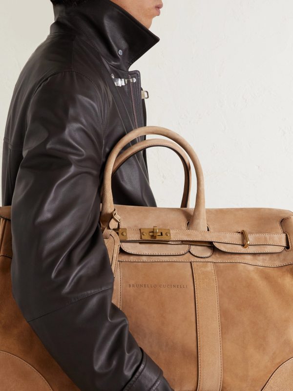 Suede Weekend Bag - E2 Suede Weekend Bag - E2