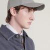 Logo-Embroidered Leather-Trimmed Cotton-Twill Baseball Cap - CU Logo-Embroidered Leather-Trimmed Cotton-Twill Baseball Cap - CU