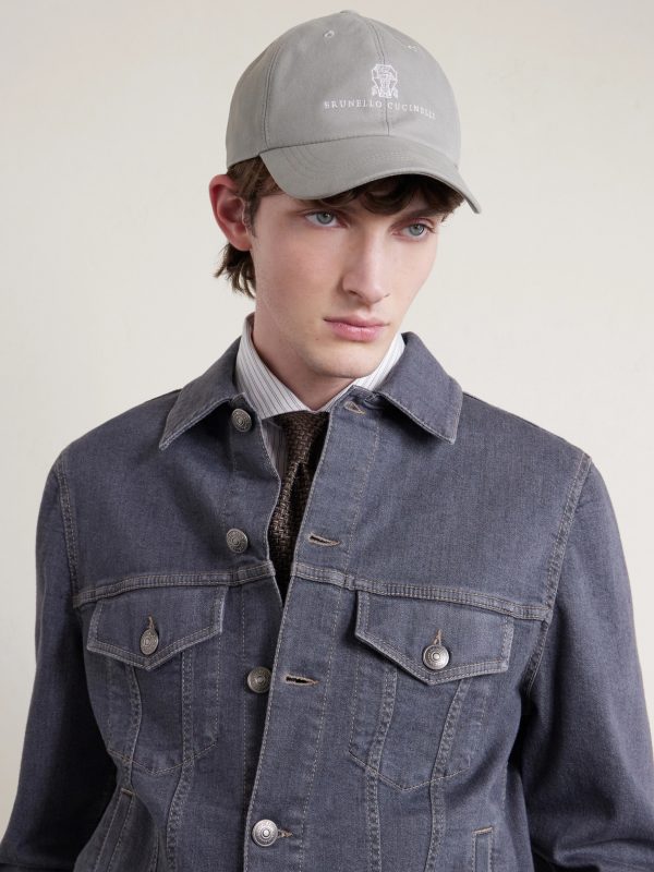Logo-Embroidered Leather-Trimmed Cotton-Twill Baseball Cap - OU Logo-Embroidered Leather-Trimmed Cotton-Twill Baseball Cap - OU