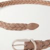 3cm Woven Suede Belt - E1 3cm Woven Suede Belt - E1