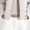 3cm Woven Suede Belt - FR 3cm Woven Suede Belt - FR