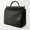 Full-Grain Leather Weekend Bag - BK Full-Grain Leather Weekend Bag - BK