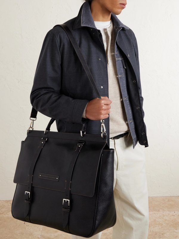 Full-Grain Leather Weekend Bag - FR Full-Grain Leather Weekend Bag - FR