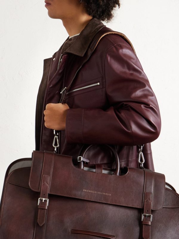 Leather Suit Carrier - FR