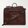 Leather Suit Carrier