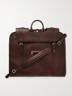 Leather Suit Carrier Leather Suit Carrier