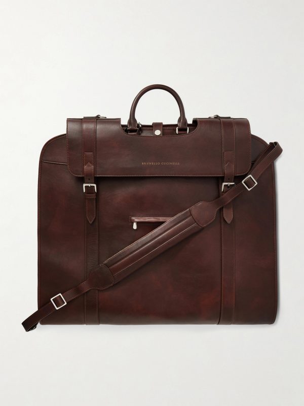 Leather Suit Carrier