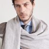Fringed Linen Scarf - BK