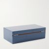Heritage Lacquered Cedar 4-Piece Watch Box - BK Heritage Lacquered Cedar 4-Piece Watch Box - BK