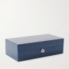 Heritage Lacquered Cedar 4-Piece Watch Box - E1 Heritage Lacquered Cedar 4-Piece Watch Box - E1