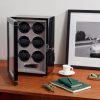 Formula Six Lacquered Cedar and Glass Six-Piece Watch Winder - OU