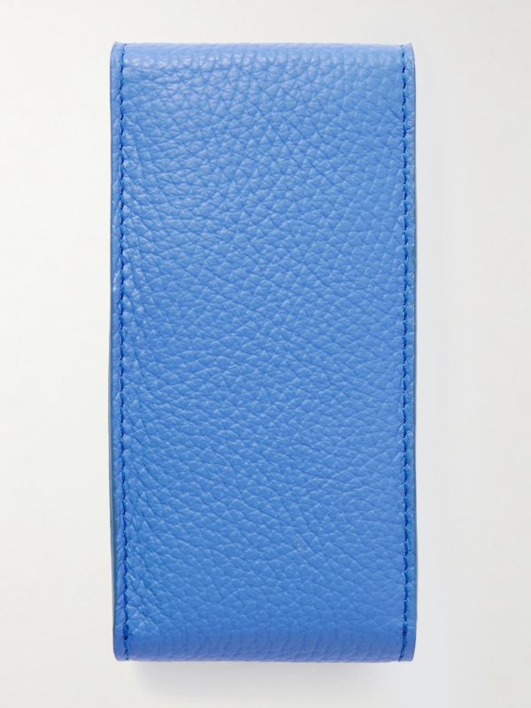 Portobello Full-Grain Leather Watch Pouch - BK