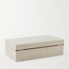 Heritage Lacquered Cedar Four-Piece Watch Box - BK