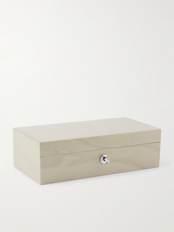 Heritage Lacquered Cedar Four-Piece Watch Box - E1